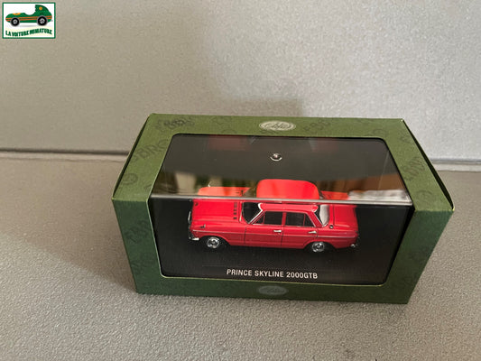 Voiture Miniature Prince Skyline 2000 GTB Ebbro au 1/43