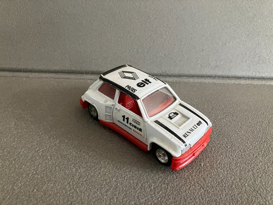 Ancienne Voiture Miniature Renault 5 R5 Turbo Rallye Paris Made Hong Kong 1/36