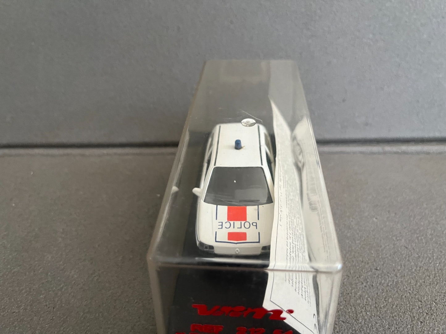 Voiture Miniature Renault Clio Police  REF 212 Verem France 1/43