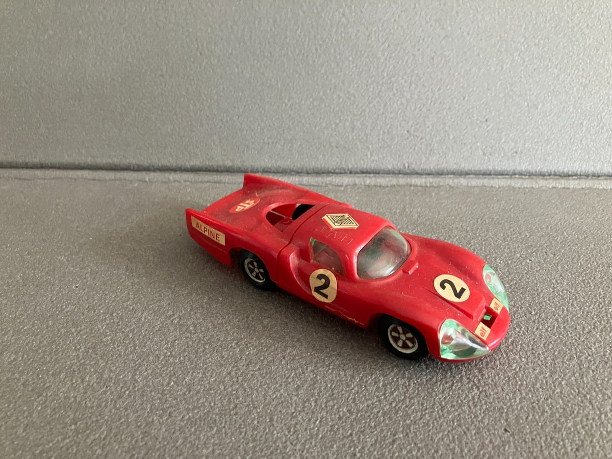 Ancienne Voiture Miniature Plastique Renault Alpine A210 Le Mans