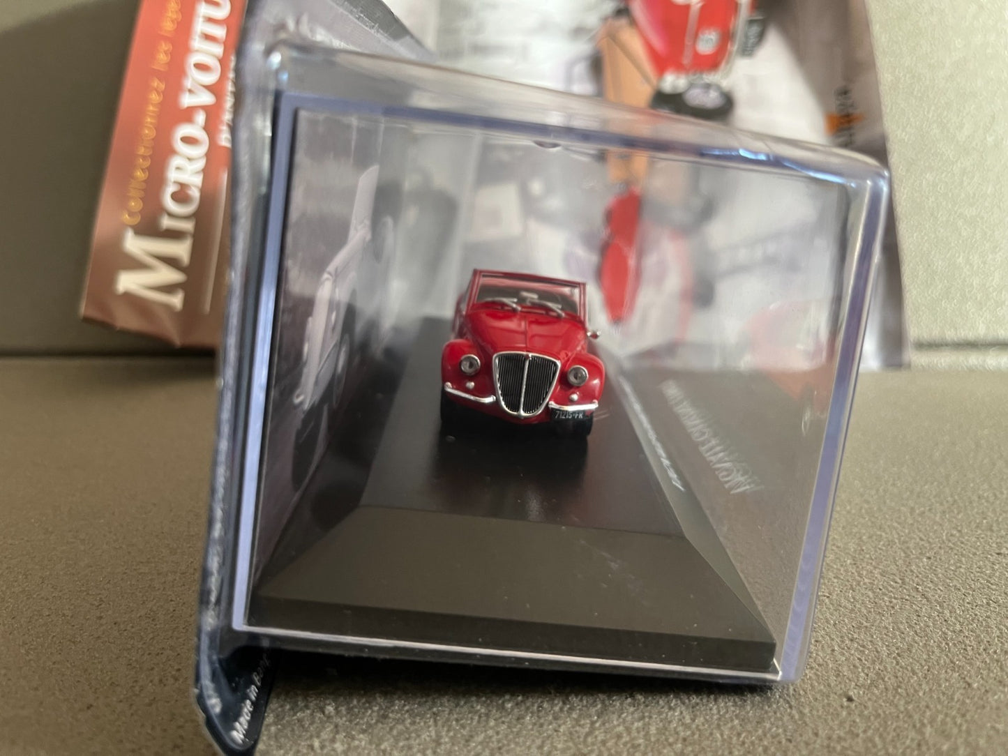Voiture Miniature Vignale Gamine 1967 Micro-Voitures D'Antan Altaya 1/43