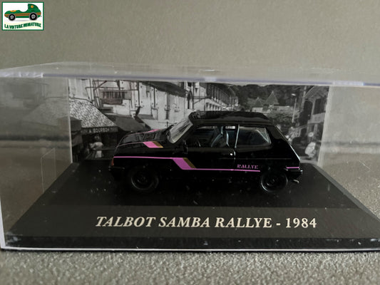 Voiture Miniature Talbot Samba Rallye 1984 au 1/43 Ixo Altaya