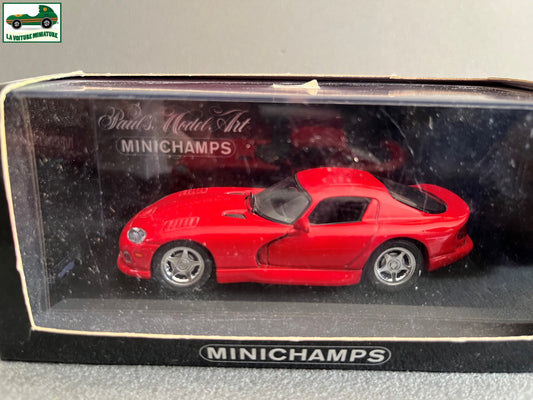 Voiture Miniature Dodge Viper Coupé 1993 Minichamps au 1/43