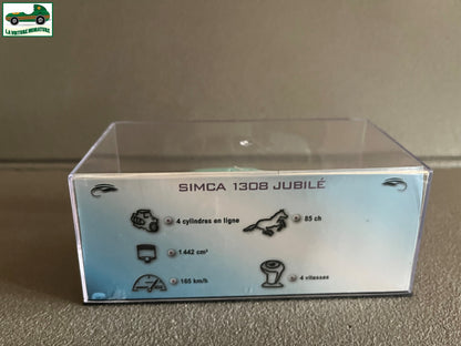 Voiture Miniature Simca 1308 Jubilé 1979 au 1/43 Ixo Altaya
