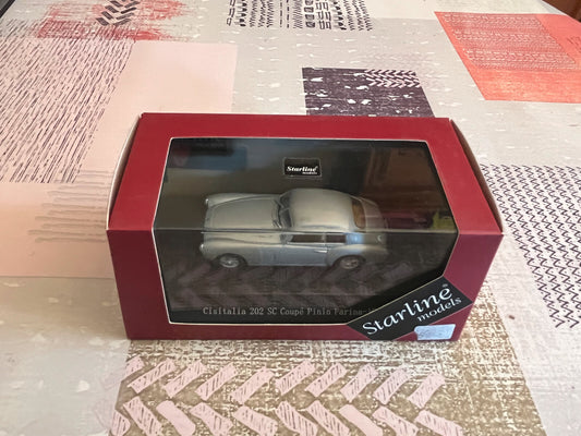 Voiture Miniature Cisitalia 202 SC Coupé PininFarina 1948 Starline Models 1/43