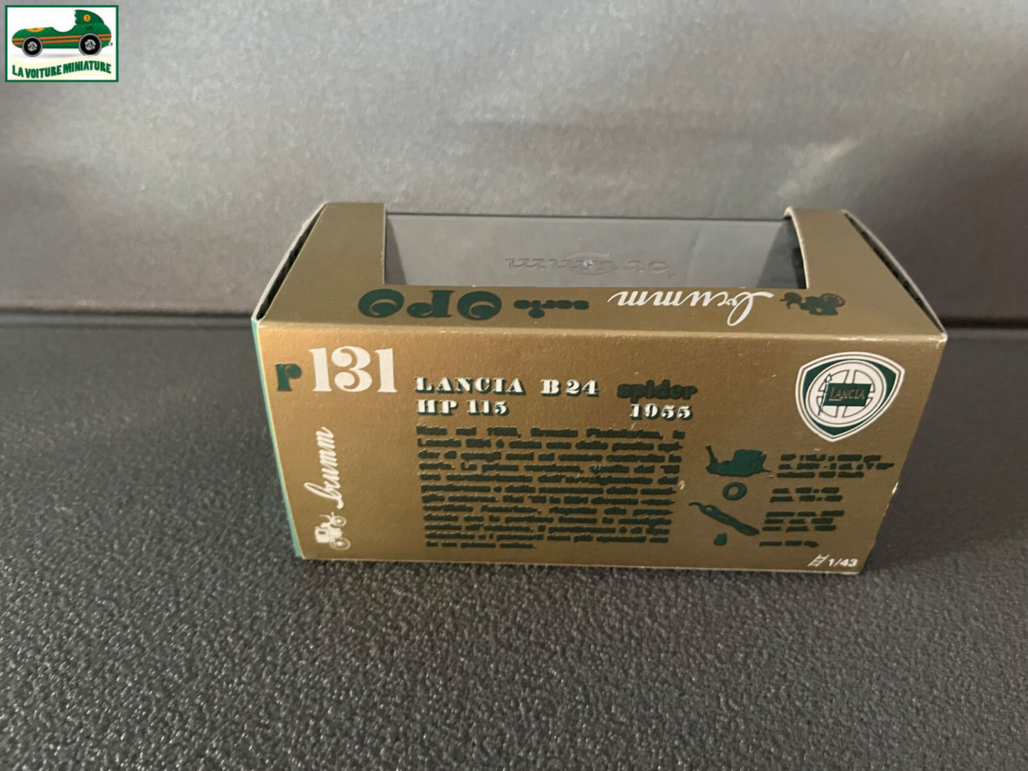 Voiture Miniature Lancia B 24 Spider Brumm au 1/43