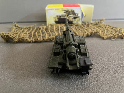 Ancienne Miniature Militaire Canon de 155 Automoteur Dinky Toys Meccano 813 FR