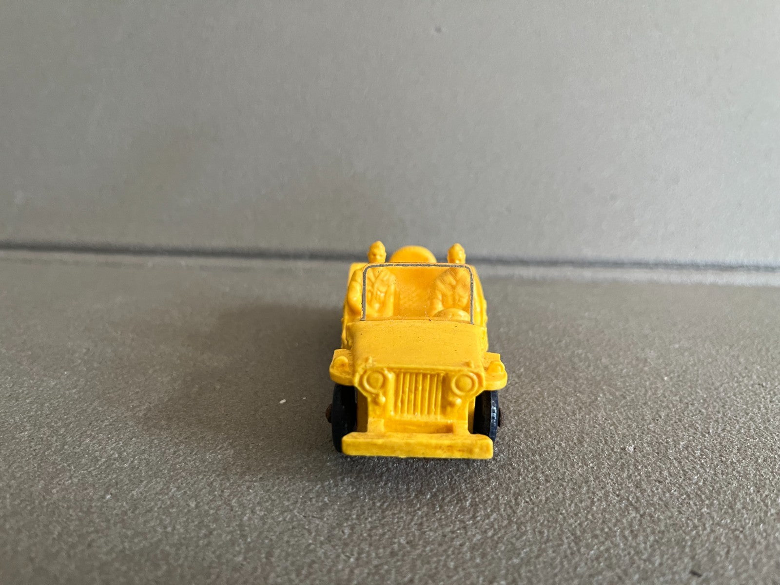 Voiture Miniature Ancien Jeep Willys Tomte Lardal Norway Plastique Gomme