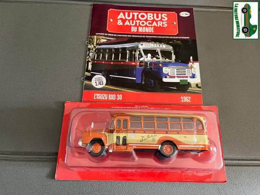 Voiture miniature Isuzu BXD 30 1962 1/43 Autobus Autocars du Monde