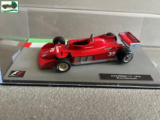 Voiture miniature Formule 1 F1 Alfa Romeo 177 1979 Giacomelli au 1/43