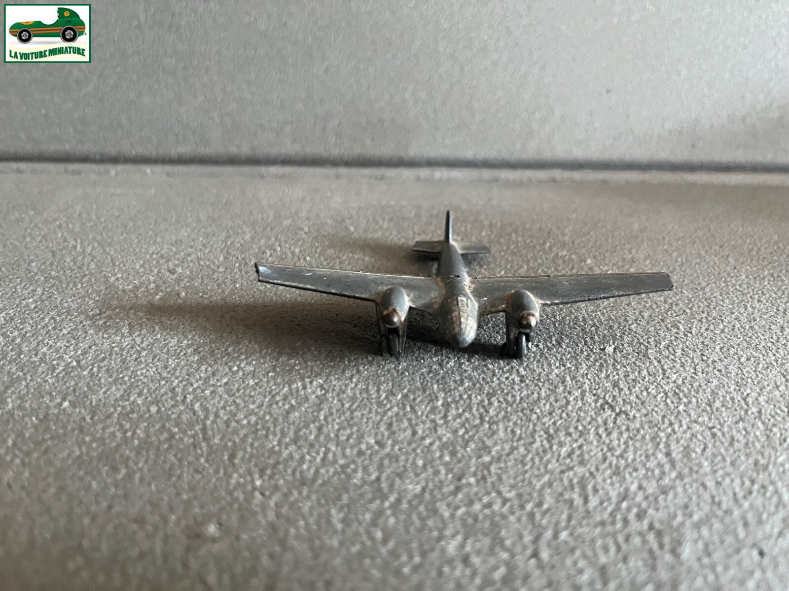 Ancien Avion Miniature Dinky Toys Meccano France Amiot 370 Epave