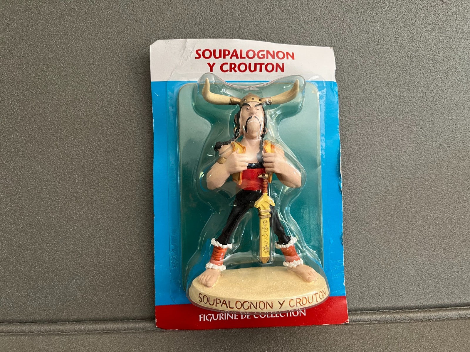 Figurine de Collection Astérix Obélix Soupalognon y crouton Plastoy Atlas