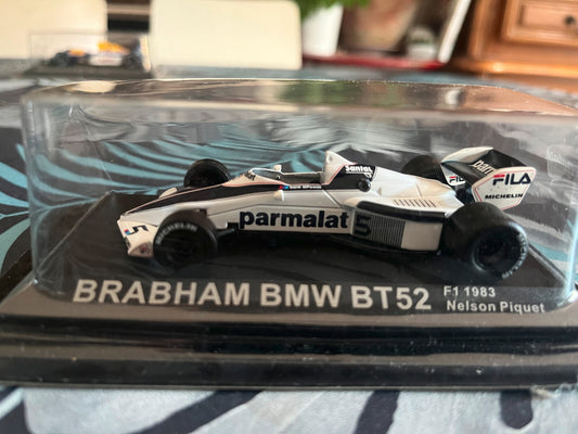 Voiture miniature Brabham BMW BT52 F1 1983 Piquet Formule 1 Altaya 1/43
