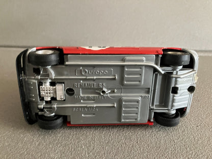 Ancienne Voiture Miniature Renault R5 Rallye Monte Carlo Burago Italy  au 1/24