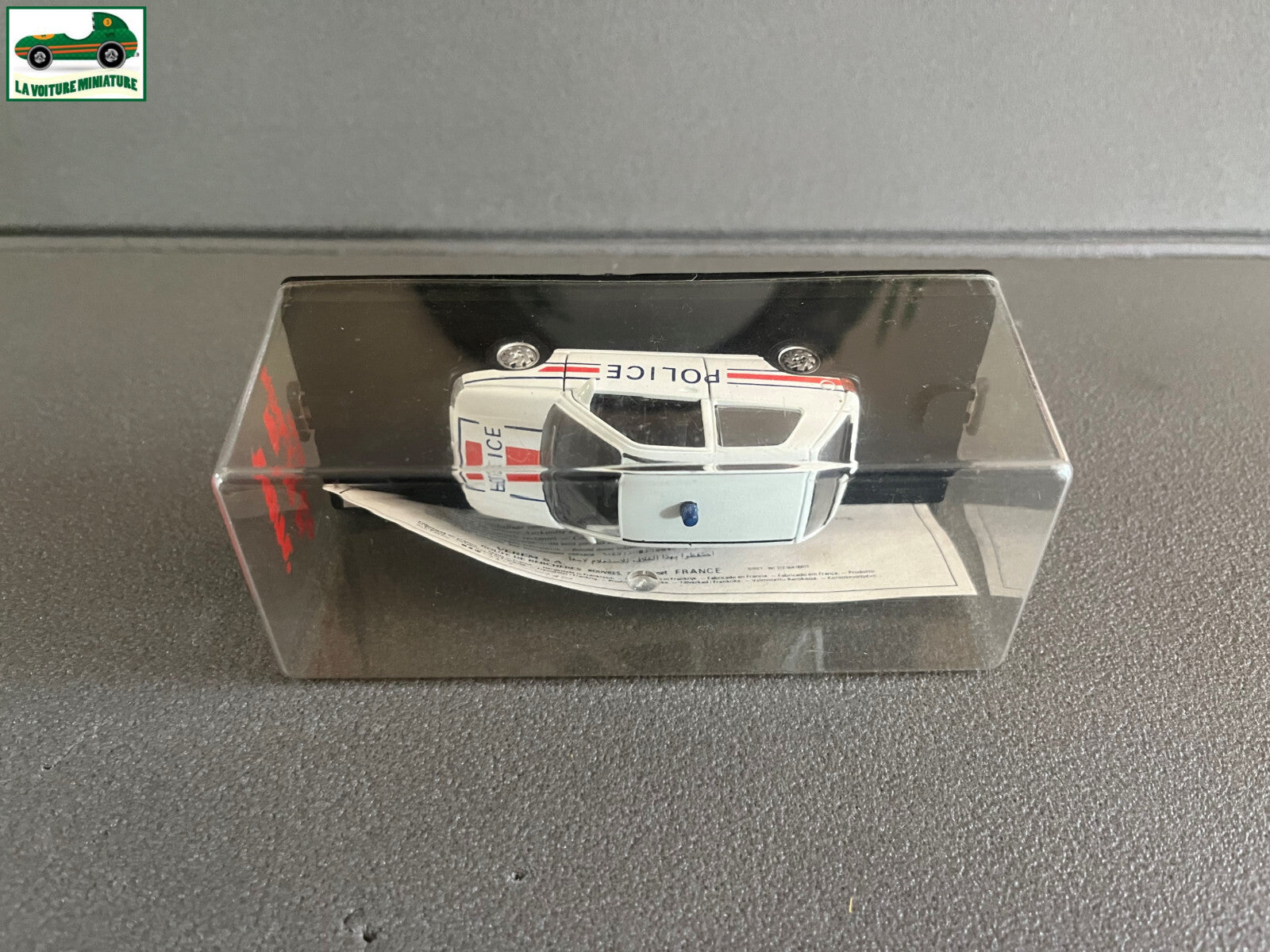 Voiture Miniature Renault Clio Police  REF 212 Verem France 1/43