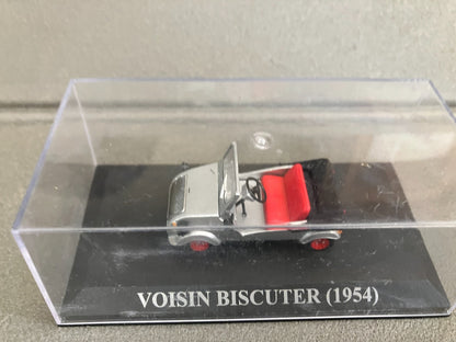 Voiture Miniature Voisin Biscuter 1954 Altaya au 1/43