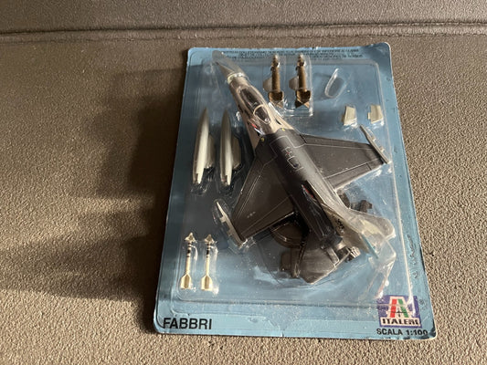 Avion miniature Militaire F-16A Fabbri Italeri 1/100