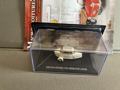 Voiture Miniature SNCAN Inter 175A Berline Micro-Voitures D'Antan Altaya 1/43