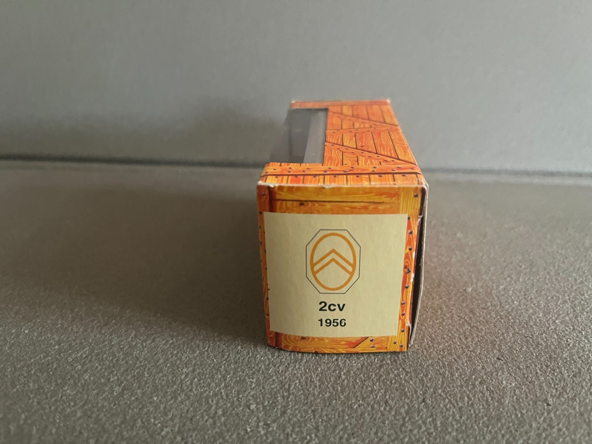Voiture Miniature Citroen 2CV 1956 1/86 Micro Norev Hachette au 1/87