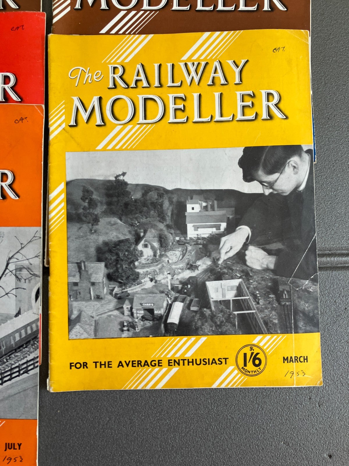 Lot Livre Magazine Revue Modélisme Ferroviaire The Railway Modeller 1953