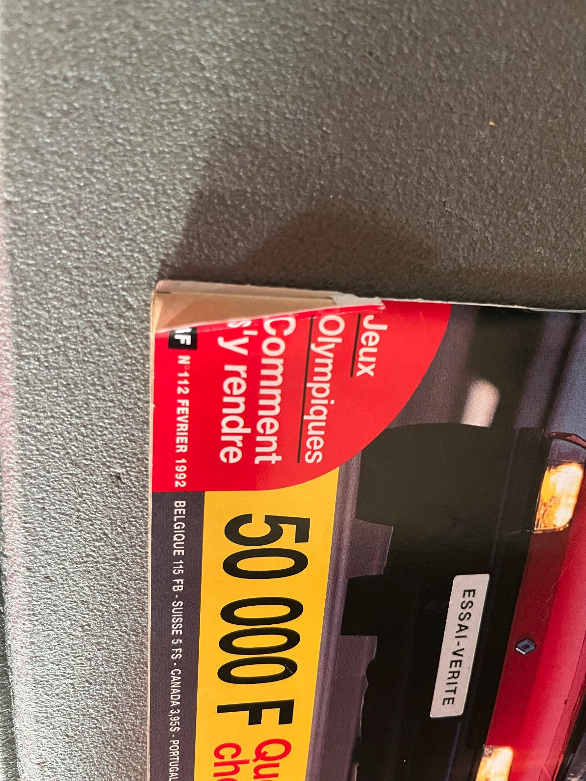 Livre Revue Voiture Automobile AutoMoto N°112