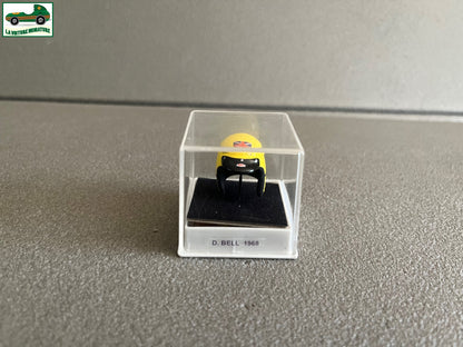 Casque Formule 1 F1 Bell 1968 JF Creations 1/12