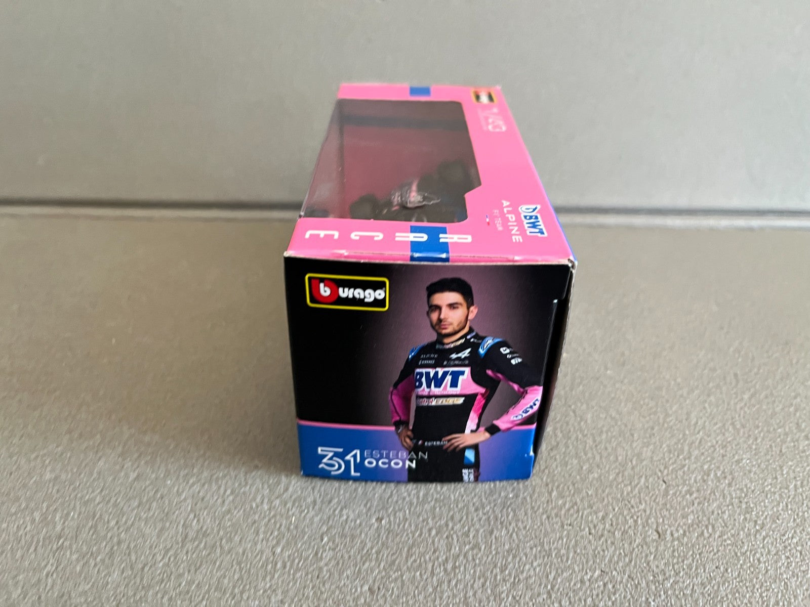 Voiture miniature Collection Formule 1 F1 Alpine A524 GP Burago au 1/43