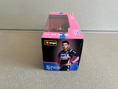 Voiture miniature Collection Formule 1 F1 Alpine A524 GP Burago au 1/43