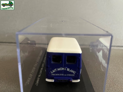 Voiture miniature Publicitaire Peugeot 203 C 8 Lait Mont Blanc au 1/43