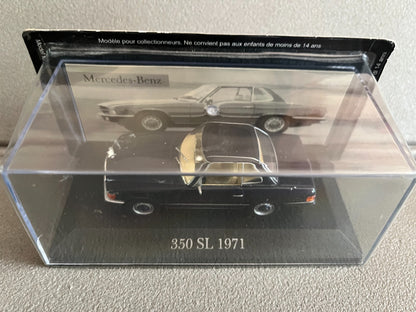 Voiture Miniature Mercedes 350 SL 1971 au 1/43
