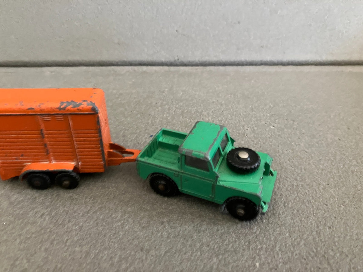 Ancienne Voiture Miniature Land Rover Dublo Dinky Toys Meccano England