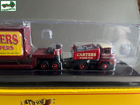 Voiture miniature Cirque Carters Foden Generator and Low Loader Atlas 1/76