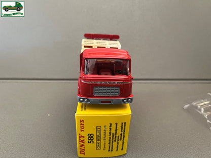 Voiture miniature Camion Plateau Brasseur Berliet 588 Dinky Toys Atlas
