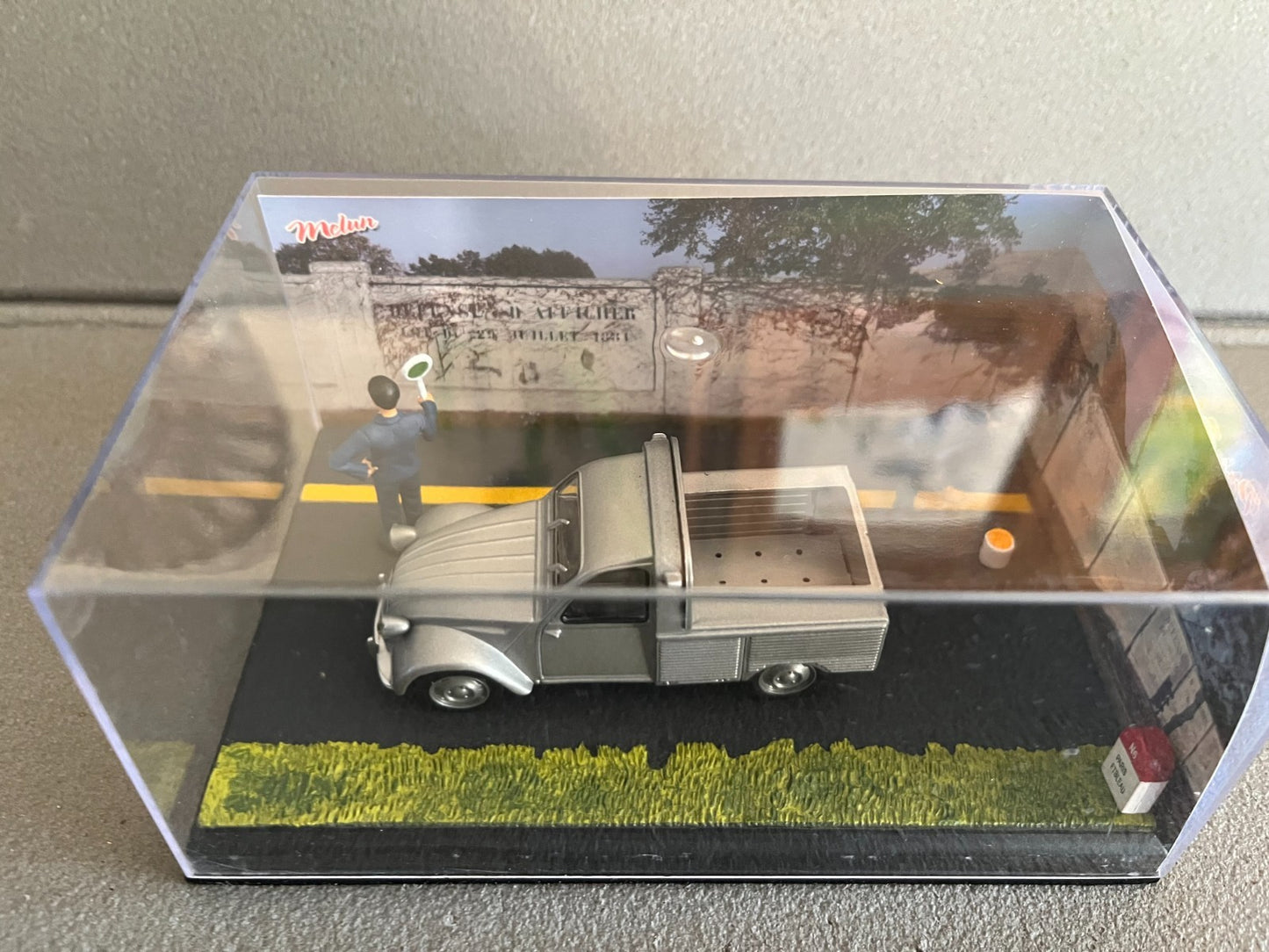 Voiture Miniature Citroen 2CV Pick Up Etape 41 La Route Bleue RN7 1/43