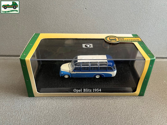 Voiture miniature Opel Blitz 1954 Autobus Bus Collection Atlas 1/72