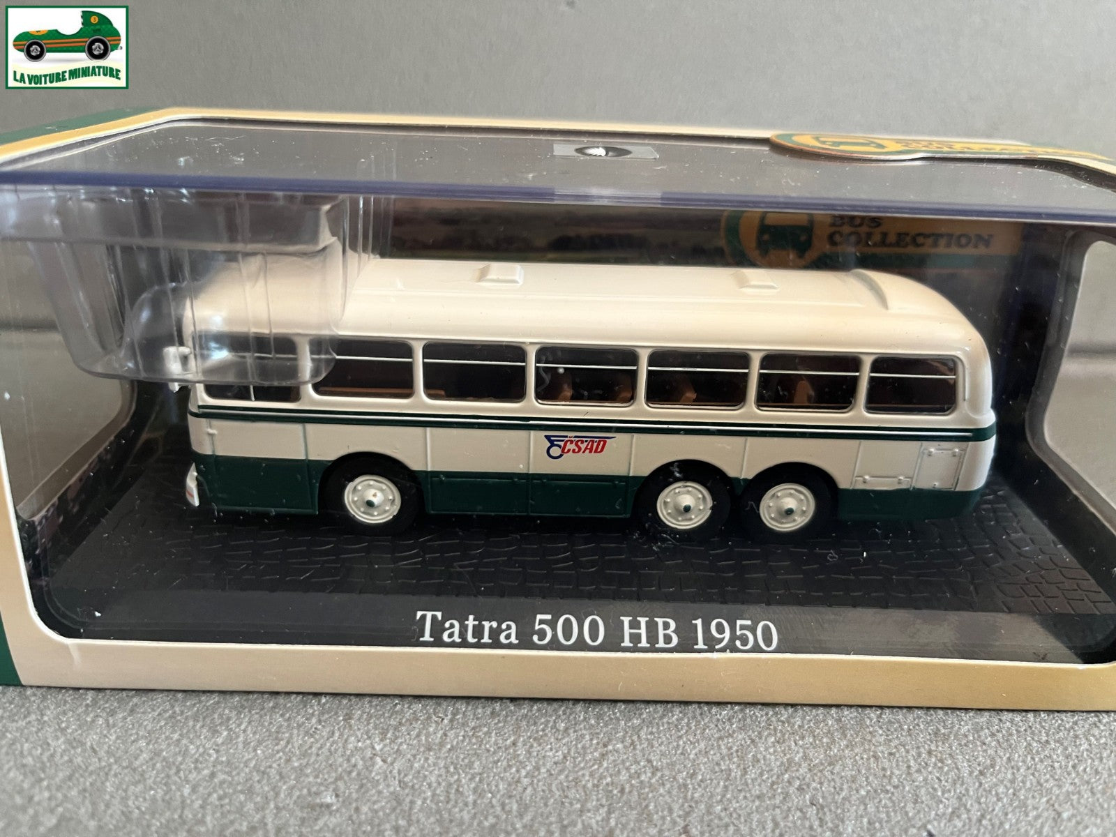 Voiture miniature Tatra 500 HB 1950 Autocar Autobus Bus Collection Atlas 1/72
