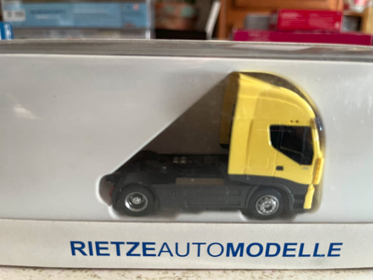 Voiture Miniature Camion Semi Iveco Stralis Rietze 1/87 HO