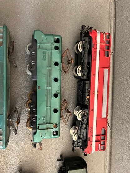 Jouets Anciens Lot de Locomotive Jouef Lima BB Wagon Hornby Troby HO Pour Pièces