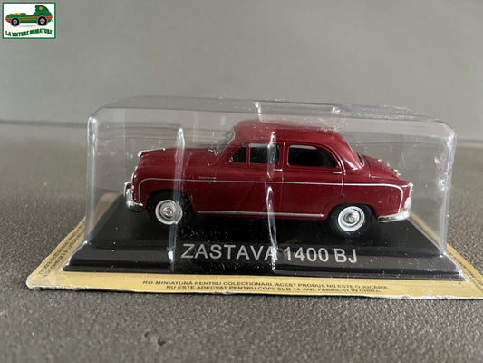Voiture Miniature Zastava 1400 BJ Ixo DeAgostini URSS Pays Est Russie 1/43