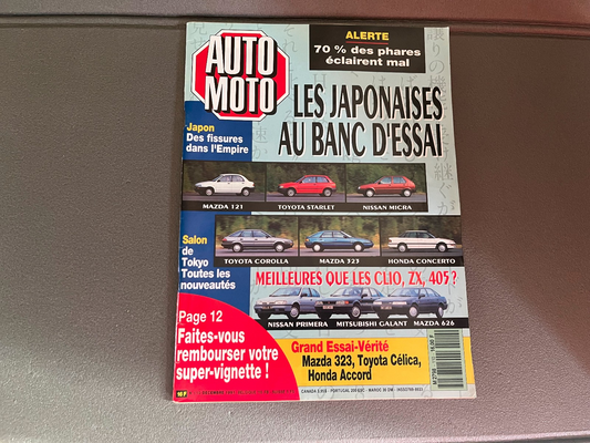 Livre Revue Voiture Automobile AutoMoto N°110