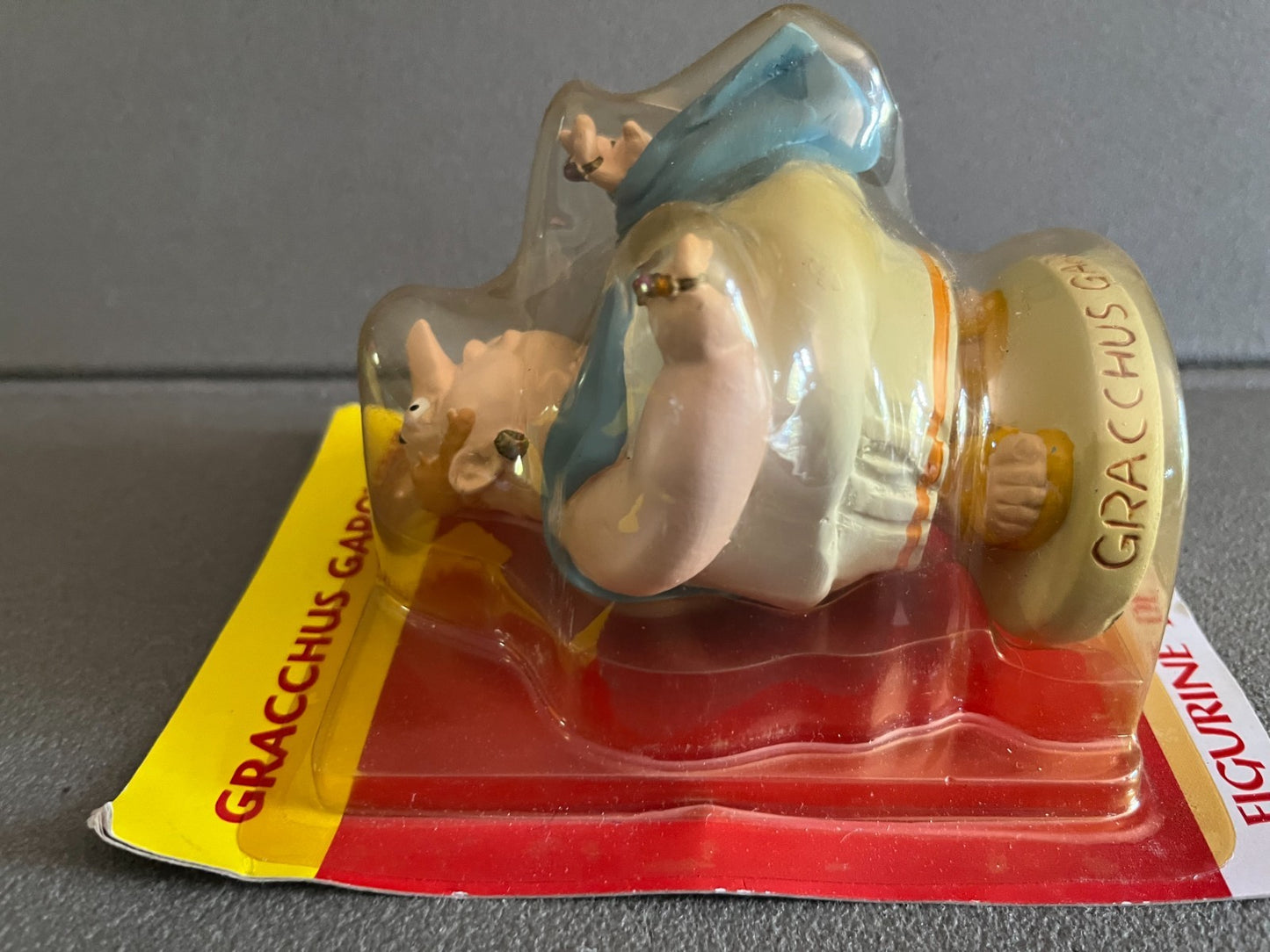 Figurine de Collection Astérix Obélix Gracchus Garovirus Plastoy Atlas