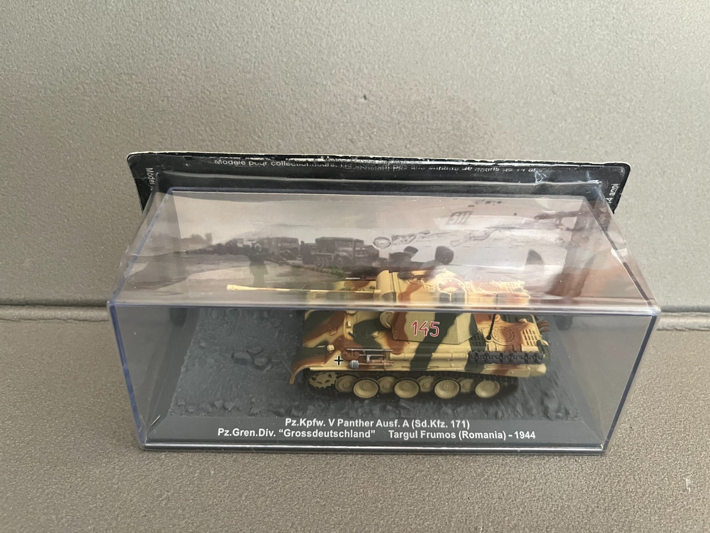Miniature Militaire Char Tank Blindé Pz.Kpfw. V Panther Ausf. A 171 Altaya 1/72