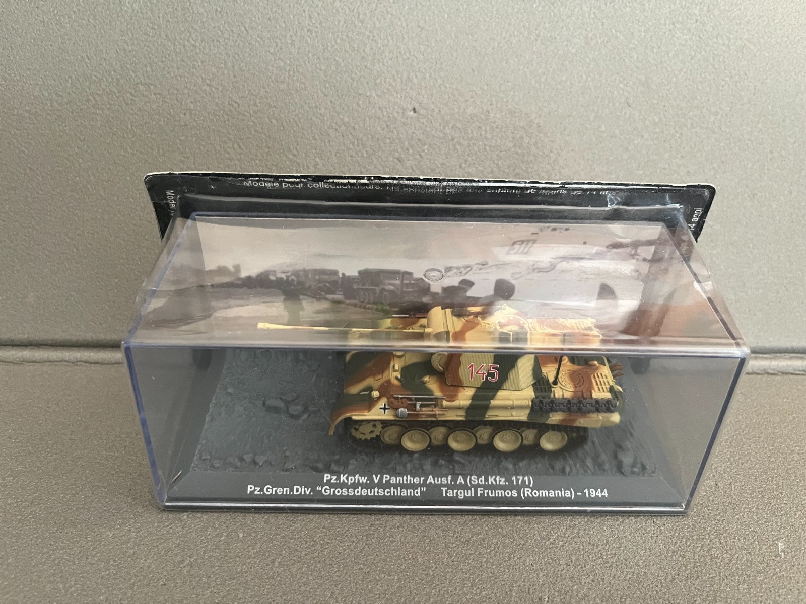 Miniature Militaire Char Tank Blindé Pz.Kpfw. V Panther Ausf. A 171 Altaya 1/72