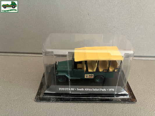 Voiture Miniature Toyota BJ Africa Safari Park 1970 Taxi Du Monde au 1/43 Altaya