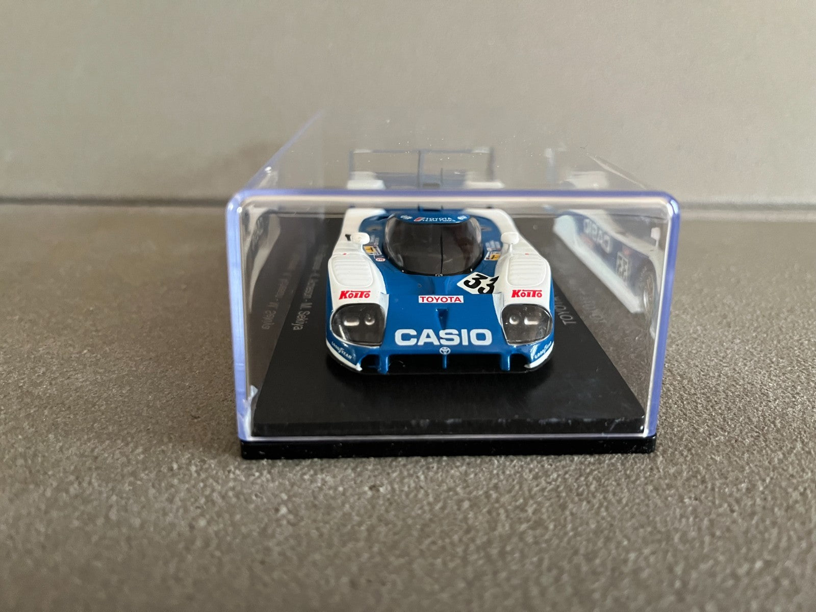 Voiture Miniature Toyota TS010 Le Mans 1992 Spark Hachette 1/43