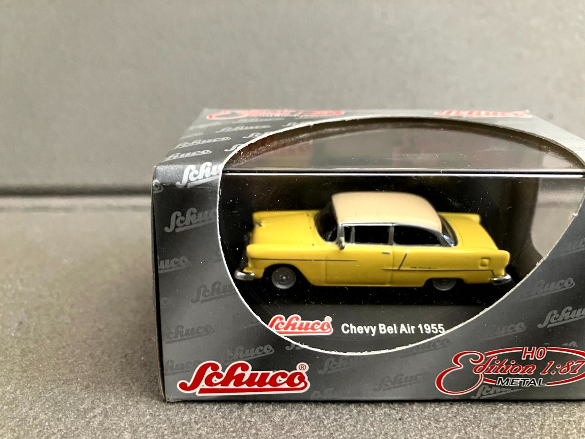 Voiture Miniature Chevy Bel Air 1955 Schuco 1/87 HO