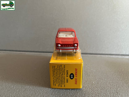 Voiture miniature Simca 1000 519 Dinky Toys Atlas