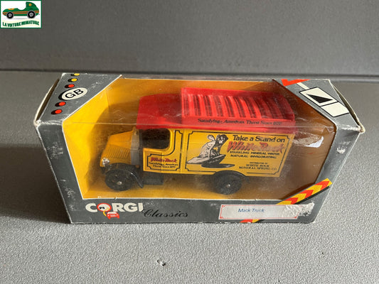Voiture Miniature Corgi Mack Truck White Rock 1/43 1/50
