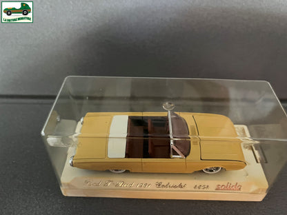 Voiture Miniature Ford T-Bird 1961 Cabriolet 4504 Solido au 1/43