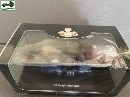 Voiture Miniature RQ Coniglio Debut Race Ebbro au 1/43